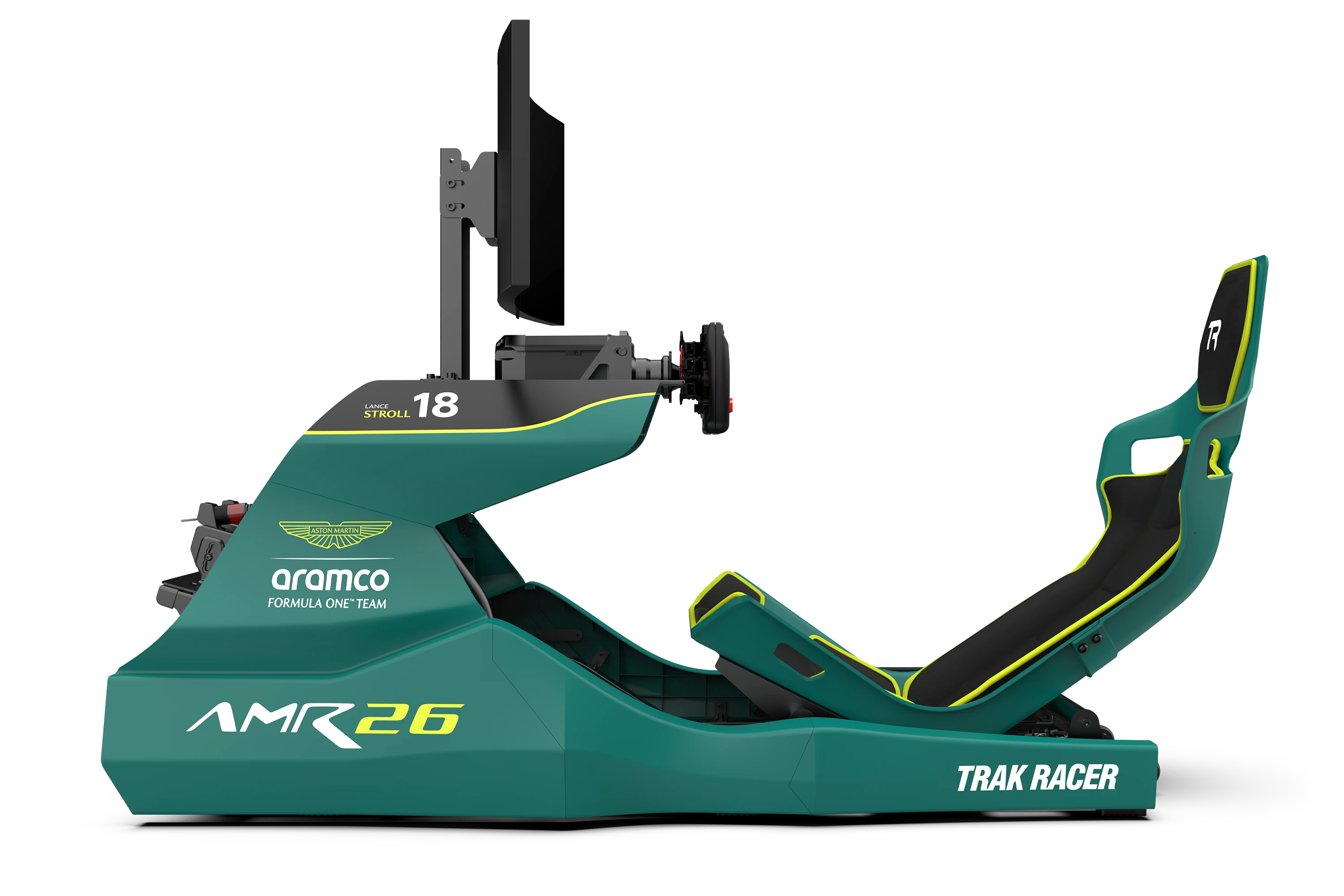 trak-racer-aston-martin-aramco-amr26-racing-simulator-formel-cockpit image 8