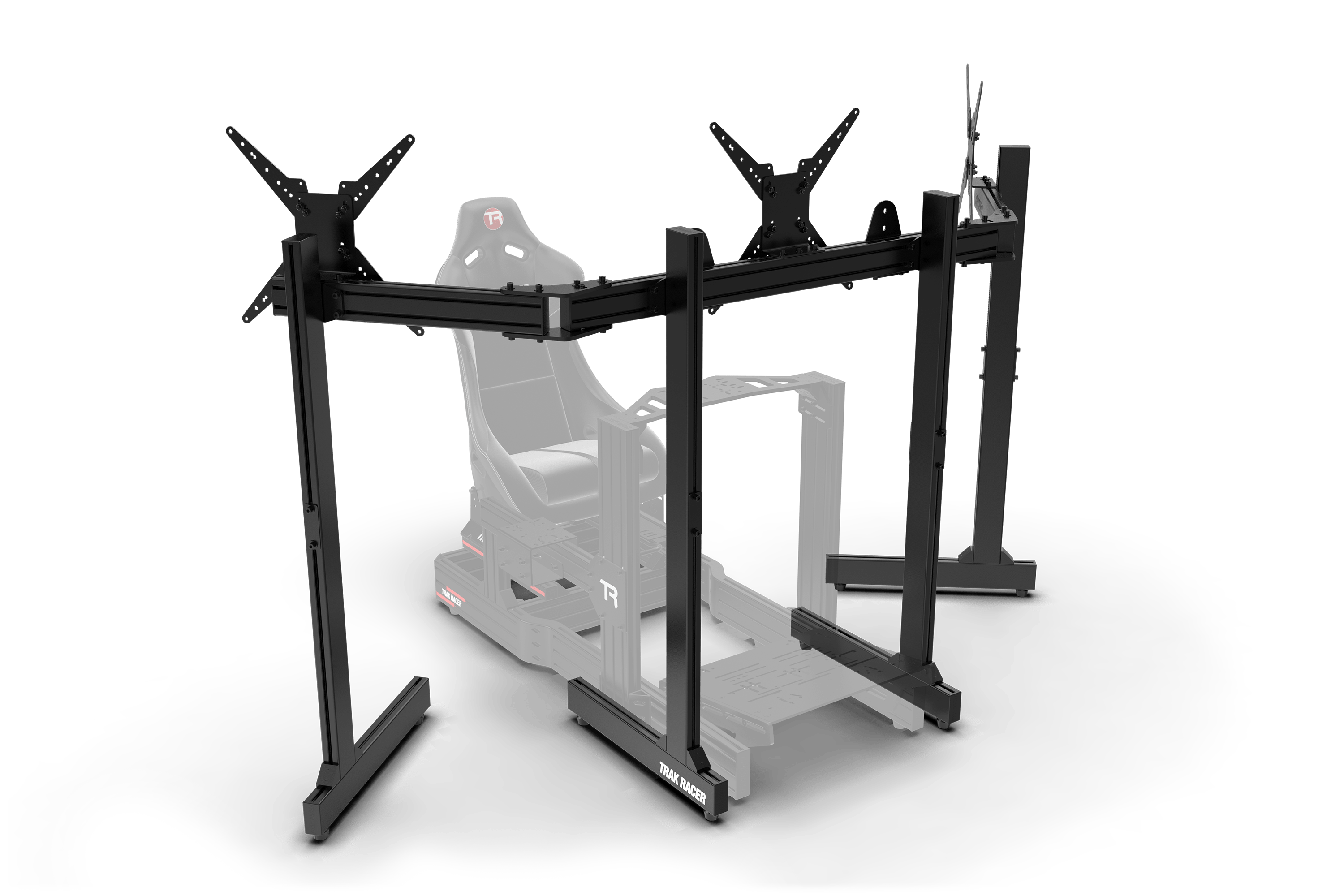 trak-racer-freestanding-triple-monitor-stand-3x-bis-55-f-r-sim-racing-flight-sim image 5