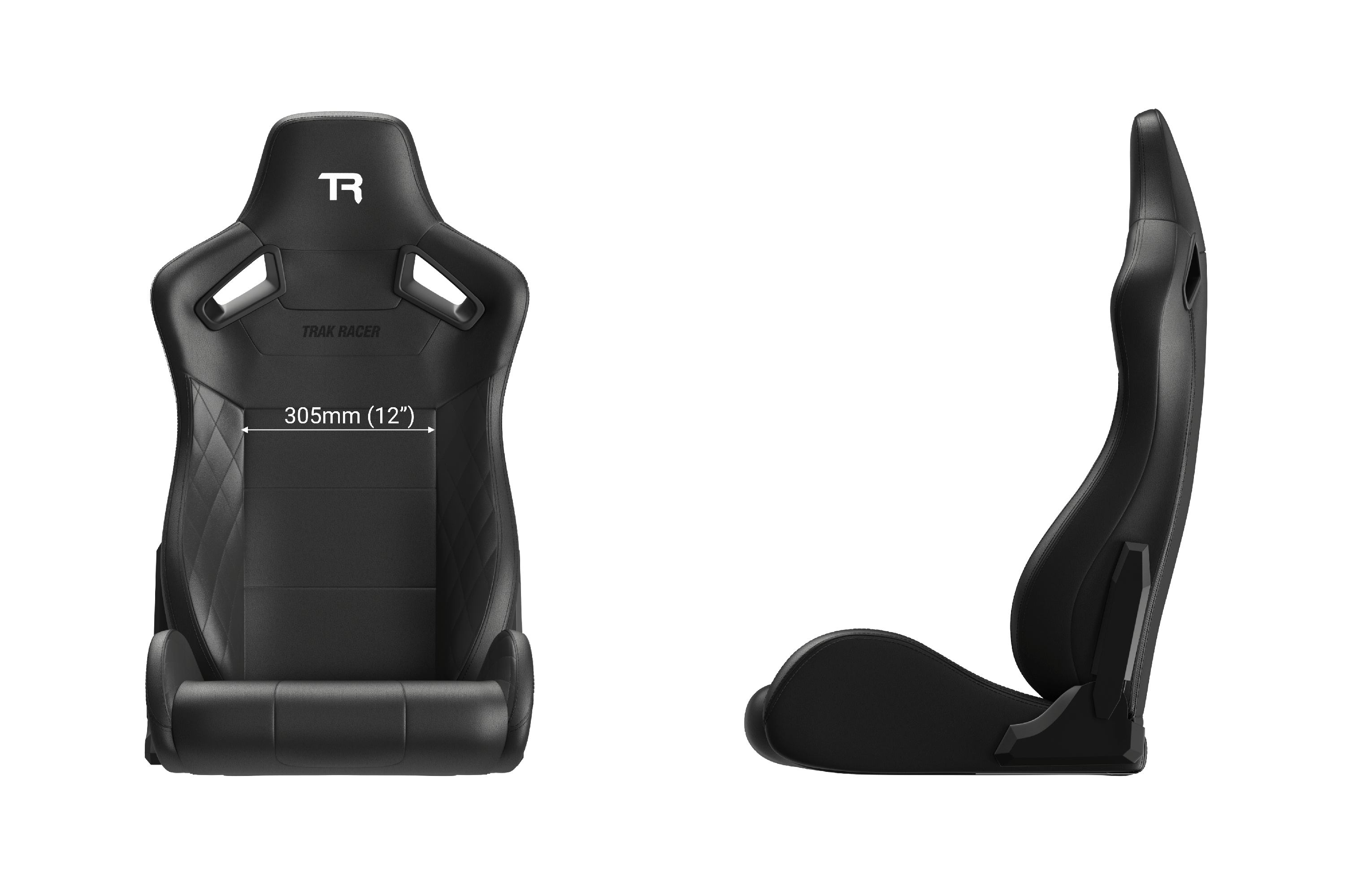trak-racer-recliner-sim-racing-sitz-diamant-steppung-leder-optik-schwarz image 5