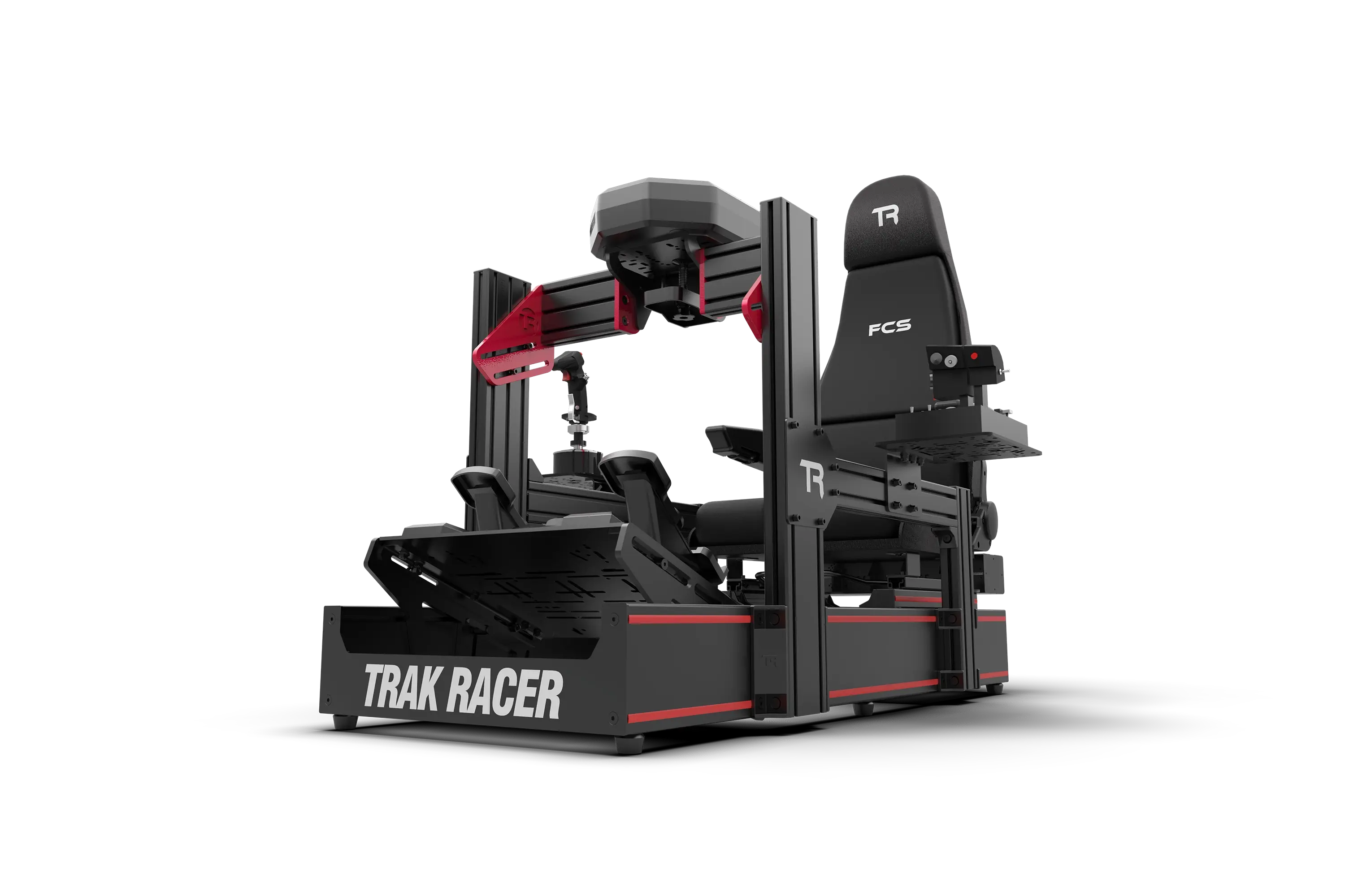 trak-racer-tr160-flight-cockpit-mit-flight-seat-alu-profil-simulator image 4